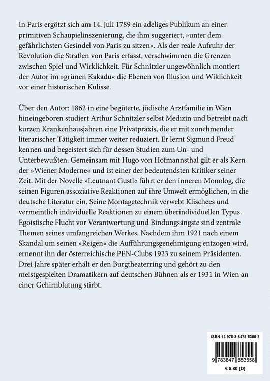 Produktbild: Der gr&uuml;ne Kakadu (Gro&szlig;druck)