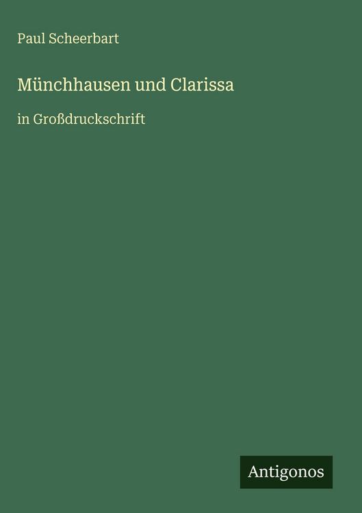 Produktbild: M&uuml;nchhausen und Clarissa