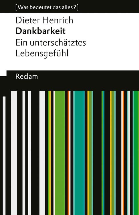 Produktbild: Dankbarkeit. Ein unterschätztes Lebensgefühl