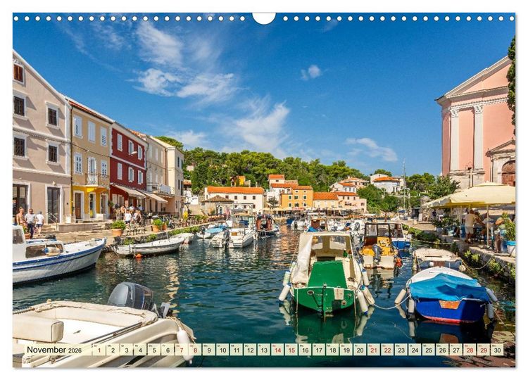 Produktbild: Lo&scaron;inj - Inselzauber in der Adria (Wandkalender 2026 DIN A3 quer), CALVENDO Monatskalender
