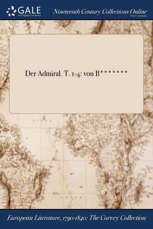 Produktbild: Der Admiral. T. 1-4