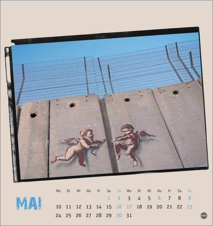 Produktbild: Banksy Postkartenkalender 2027