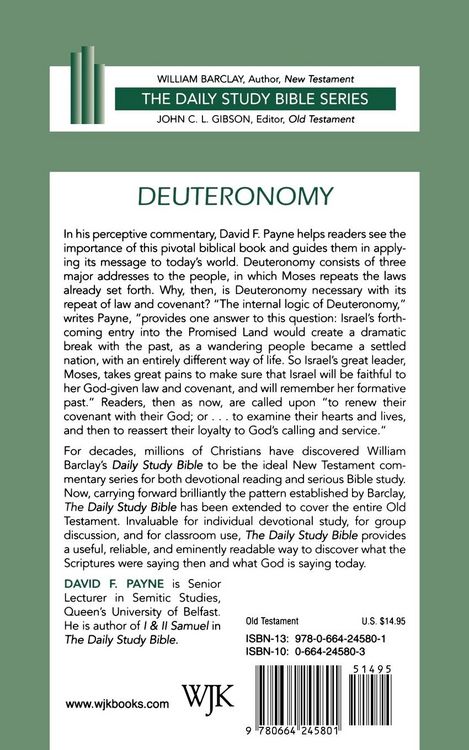 Produktbild: Deuteronomy (Dsb-OT)
