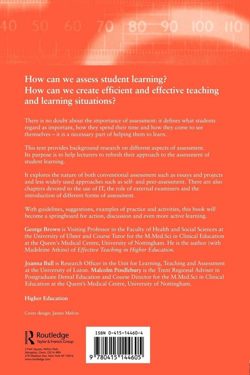 Produktbild: Assessing Student Learning in Higher Education