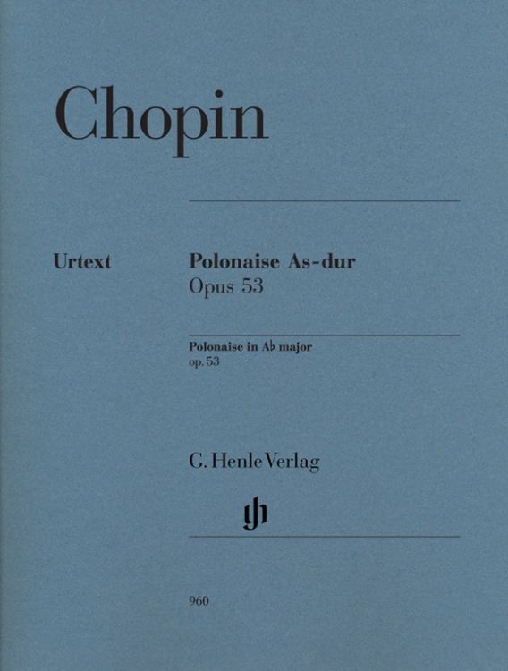 Produktbild: Fr&eacute;d&eacute;ric Chopin - Polonaise As-dur op. 53