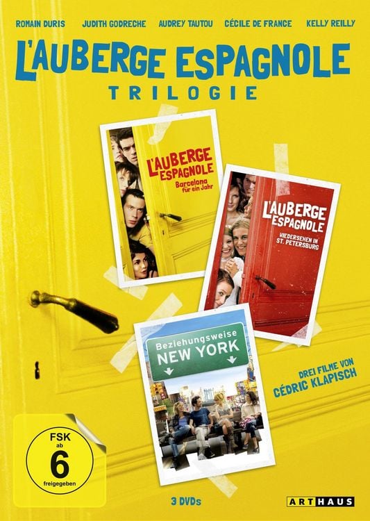 Produktbild: L'Auberge espagnole - Die Trilogie [3 DVDs]