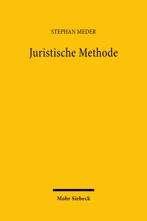 Produktbild: Juristische Methode