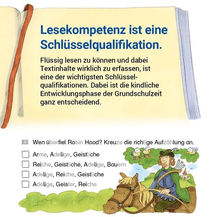 Produktbild: Das &Uuml;bungsheft Lesen 2