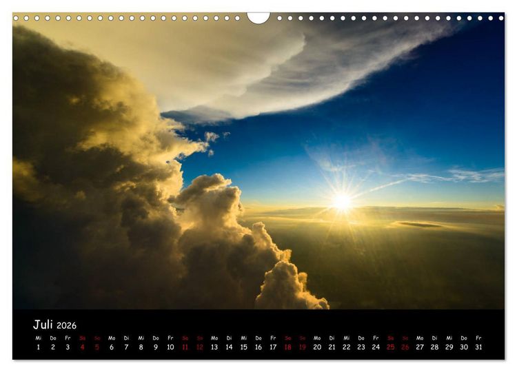 Produktbild: Wolkenwelten (Wandkalender 2026 DIN A3 quer), CALVENDO Monatskalender