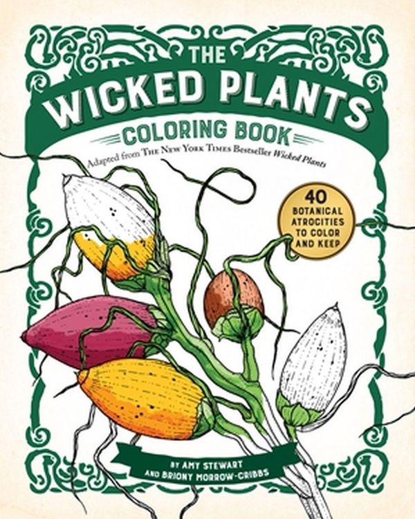 Produktbild: Stewart, A: Wicked Plants Coloring Book