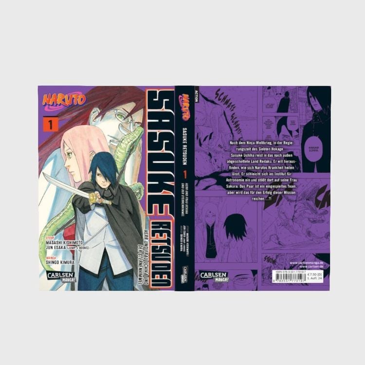 Produktbild: Naruto - Sasuke Retsuden: Herr und Frau Uchiha und der Sternenhimmel (Manga) 1
