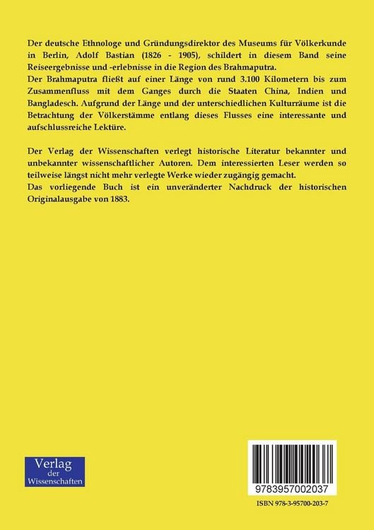 Produktbild: V&ouml;lkerst&auml;mme am Brahmaputra und verwandschaftliche Nachbarn
