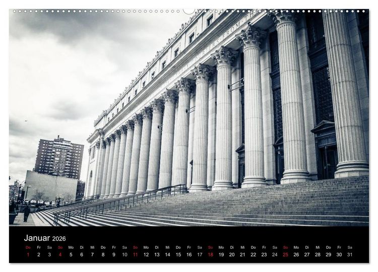 Produktbild: New York (Wandkalender 2026 DIN A2 quer), CALVENDO Monatskalender