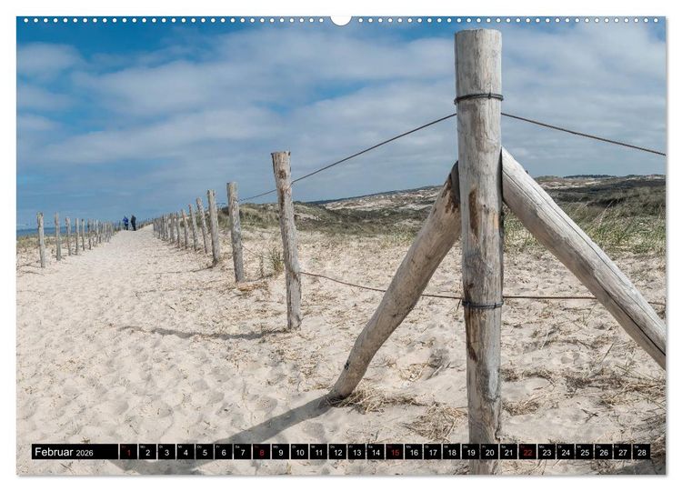Produktbild: Egmond aan Zee - Nat&uuml;rlich (hochwertiger Premium Wandkalender 2026 DIN A2 quer), Kunstdruck in Hochglanz