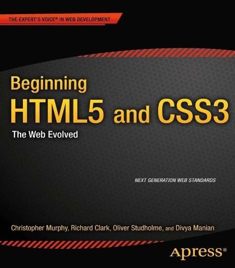 Produktbild: Beginning HTML5 and CSS3