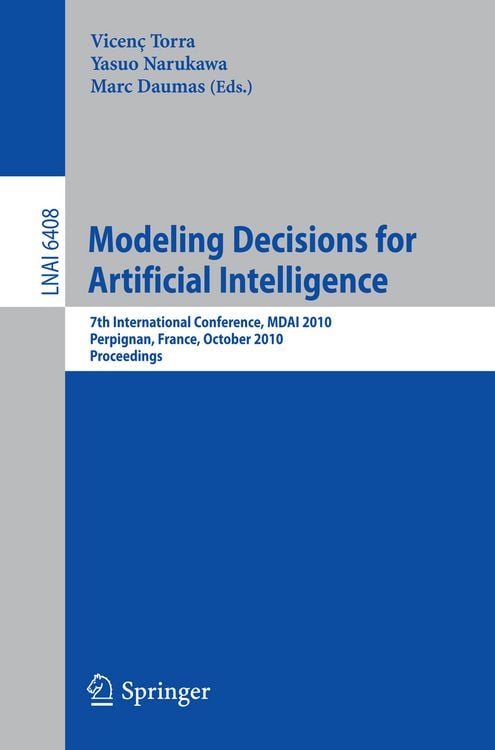 Produktbild: Modeling Decisions for Artificial Intelligence