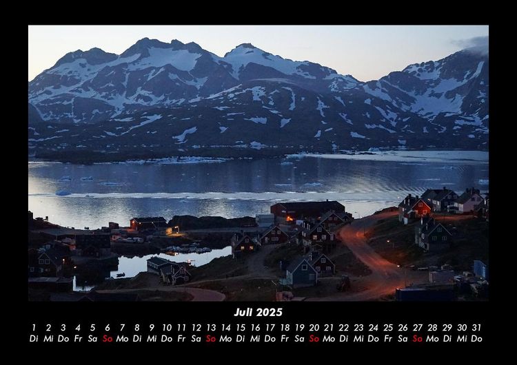 Produktbild: Bergige Welten 2025 Fotokalender DIN A3