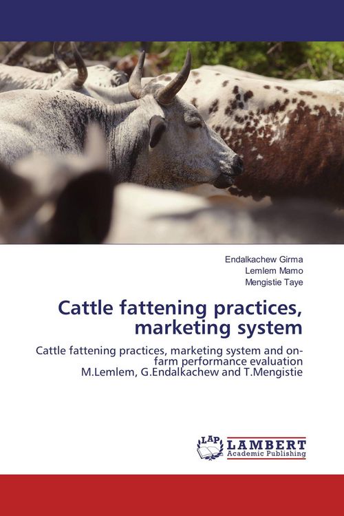 Produktbild: Cattle fattening practices, marketing system