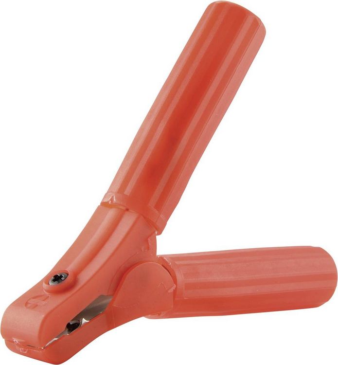 Produktbild: TRU Components Ladezange max. 300 A/30 V/DC Schrauben Rot 300A Inhalt: 1St.