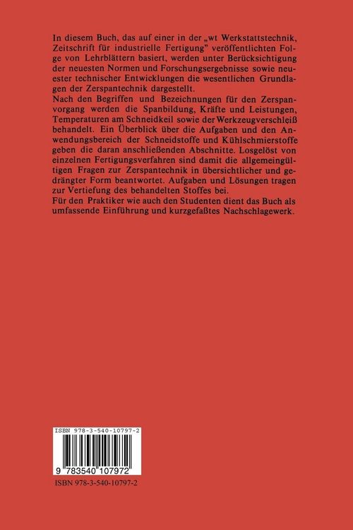 Produktbild: Zerspantechnik Teil I