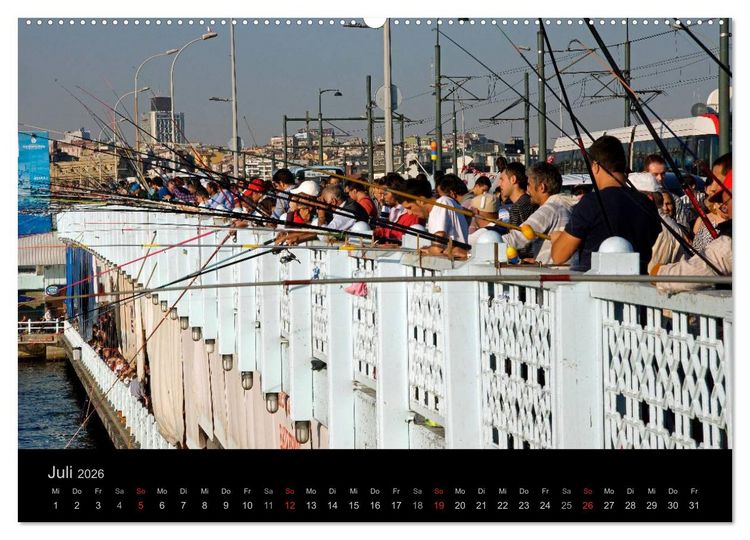 Produktbild: Istanbul Highlights (Wandkalender 2026 DIN A2 quer), CALVENDO Monatskalender