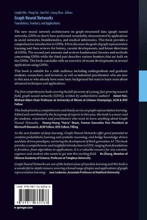 Produktbild: Graph Neural Networks: Foundations, Frontiers, and Applications