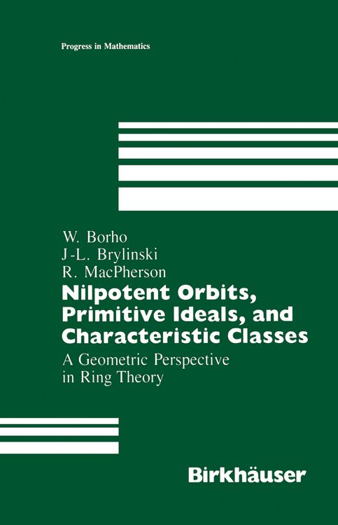 Produktbild: Nilpotent Orbits, Primitive Ideals, and Characteristic Classes