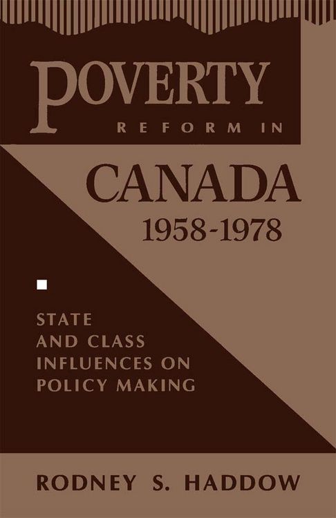 Produktbild: Poverty Reform in Canada, 1958-1978