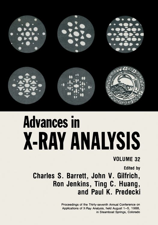 Produktbild: Advances in X-Ray Analysis