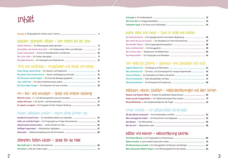 Produktbild: Krippenkinder in Aktion - 10 tolle Mini-Projekte