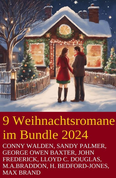 Produktbild: 9 Weihnachtsromane im Bundle 2024