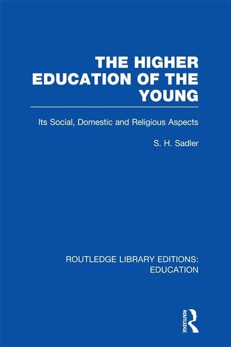 Produktbild: The Higher Education of the Young