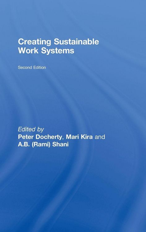 Produktbild: Creating Sustainable Work Systems