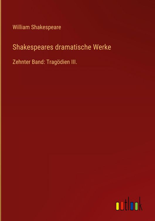 Produktbild: Shakespeares dramatische Werke
