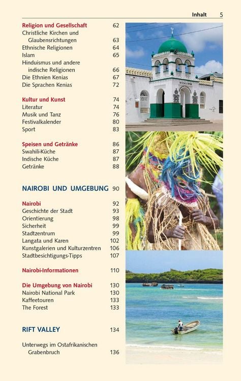 Produktbild: TRESCHER Reisef&uuml;hrer Kenia