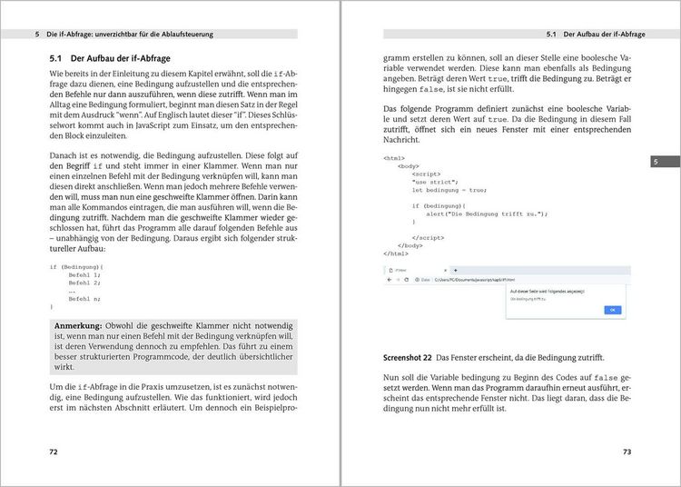 Produktbild: JavaScript Programmieren f&uuml;r Einsteiger