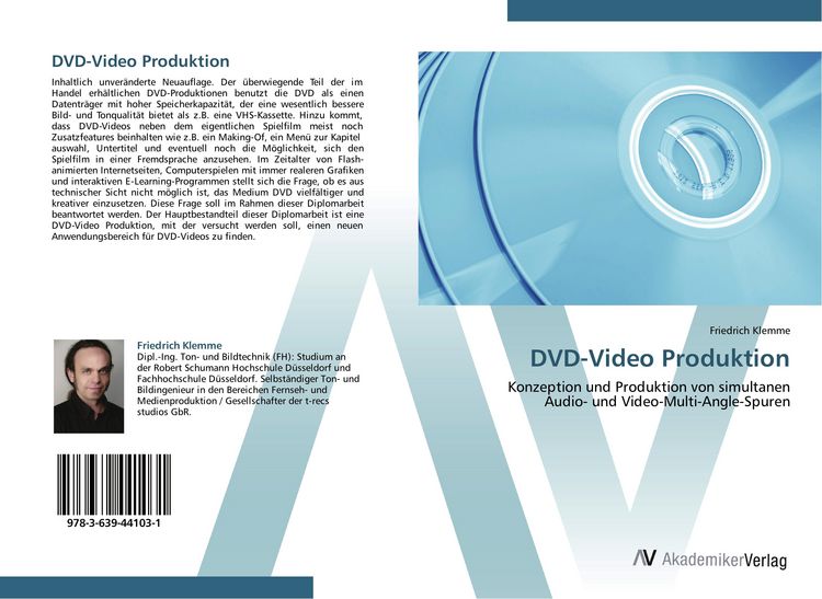 Produktbild: DVD-Video Produktion