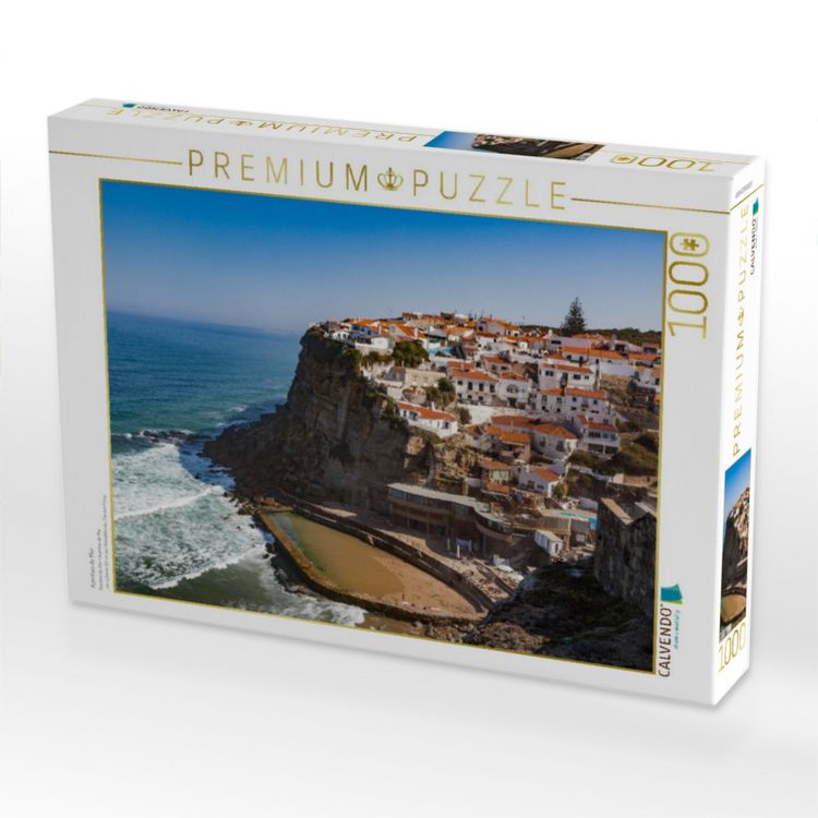 Produktbild: CALVENDO Puzzle Azenhas do Mar | 1000 Teile Lege-Gr&ouml;&szlig;e 64x48cm Foto-Puzzle f&uuml;r gl&uuml;ckliche Stunden