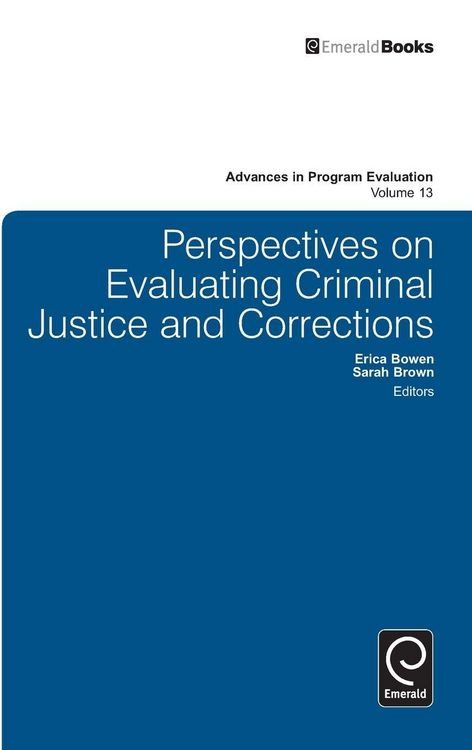 Produktbild: Perspectives On Evaluating Criminal Justice and Corrections