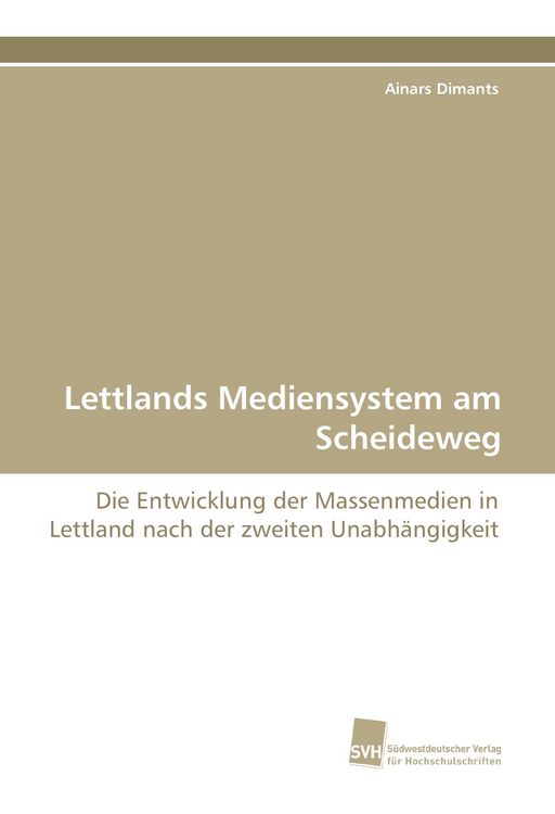Produktbild: Lettlands Mediensystem am Scheideweg