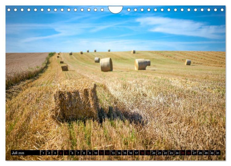 Produktbild: Bayerische Landschaften - Ein Streifzug durch das Dachauer Land (Wandkalender 2026 DIN A4 quer), CALVENDO Monatskalender