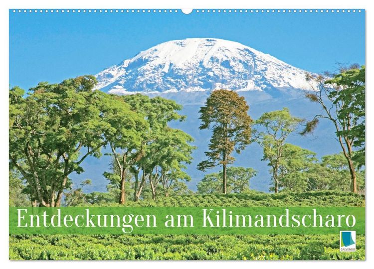 Produktbild: Entdeckungen am Kilimandscharo (Wandkalender 2027 DIN A2 quer), CALVENDO Monatskalender
