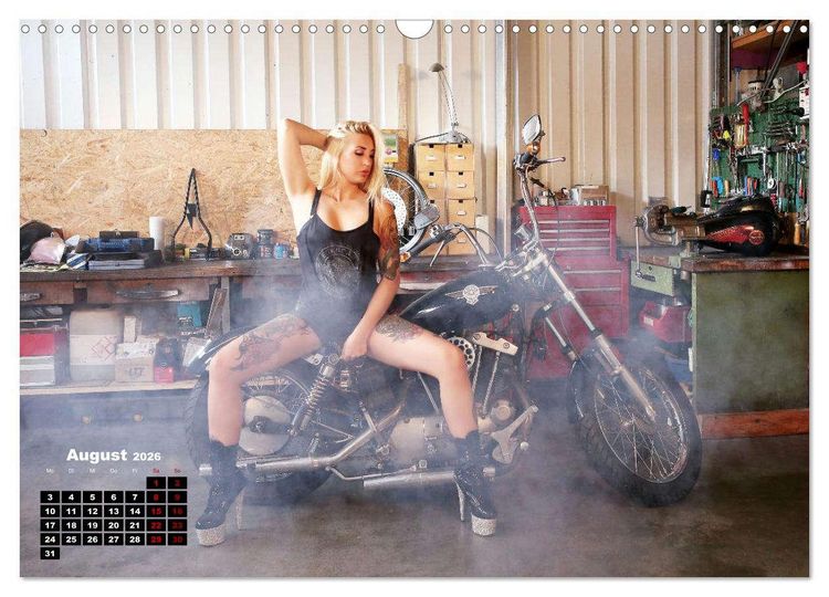Produktbild: Motorr&auml;der und Sexy Girls (Wandkalender 2026 DIN A3 quer), CALVENDO Monatskalender
