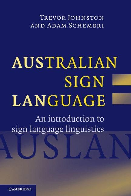 Produktbild: Australian Sign Language (Auslan)