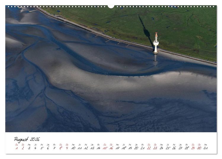 Produktbild: Naturpark Wattenmeer und Helgoland (Wandkalender 2026 DIN A2 quer), CALVENDO Monatskalender