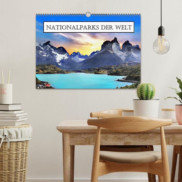 Produktbild: Nationalparks der Welt (Wandkalender 2027 DIN A3 quer), CALVENDO Monatskalender