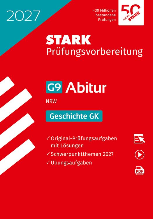 Produktbild: STARK Geschichte GK - Abitur 2027 NRW - Pr&uuml;fungsvorbereitung