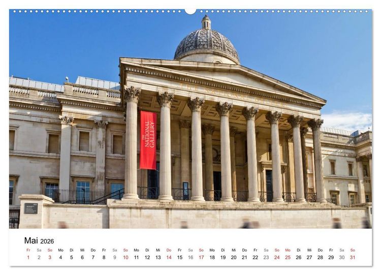 Produktbild: LONDON Willkommen in der Weltstadt (Wandkalender 2026 DIN A2 quer), CALVENDO Monatskalender