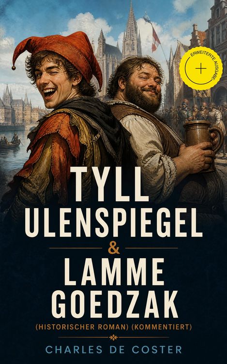 Produktbild: Tyll Ulenspiegel & Lamme Goedzak (Historischer Roman) (Kommentiert)