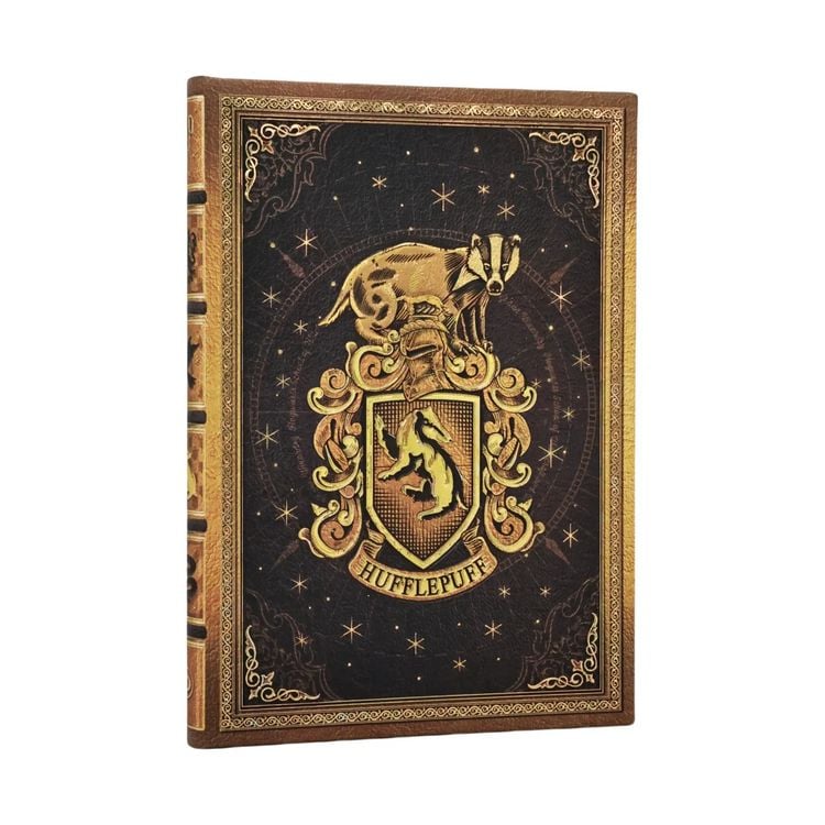 Produktbild: Hardcover Notizbuch, Hufflepuff, Midi, Spezial Liniert